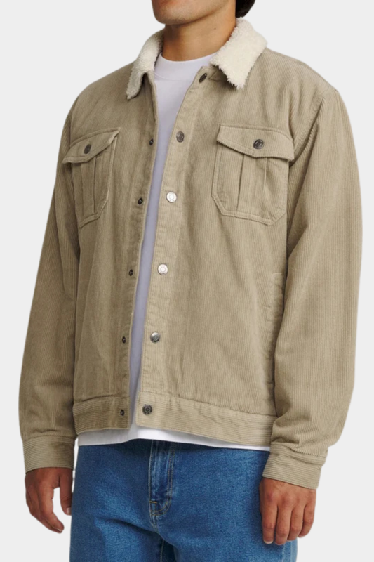 Chaqueta de Pana Harris - Aluminum