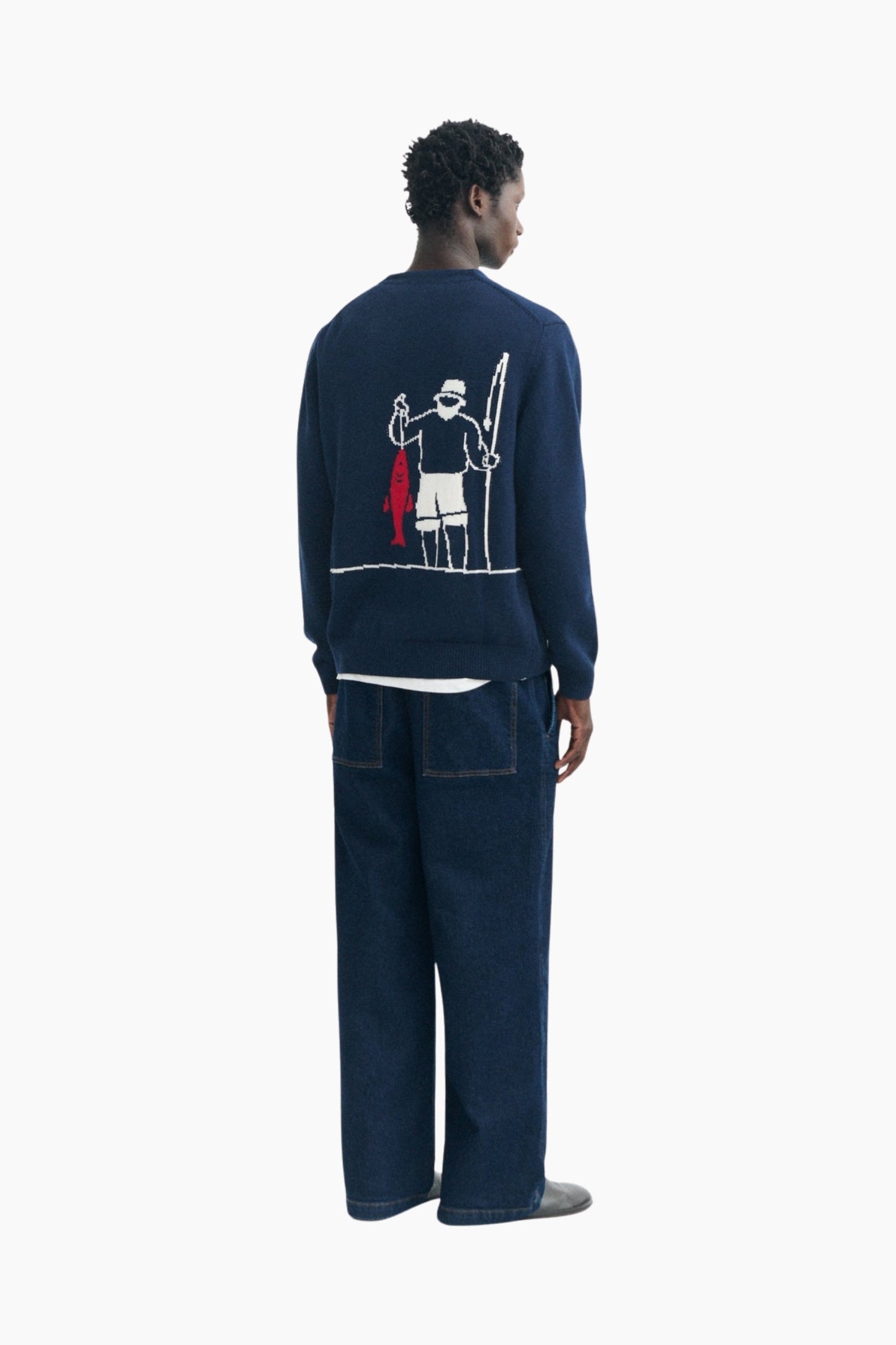 Cardigan Creed Pescadors - navy