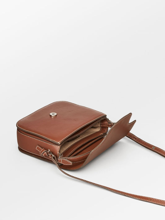 BOLSO PIEL IRIS - MOCHA BROWN