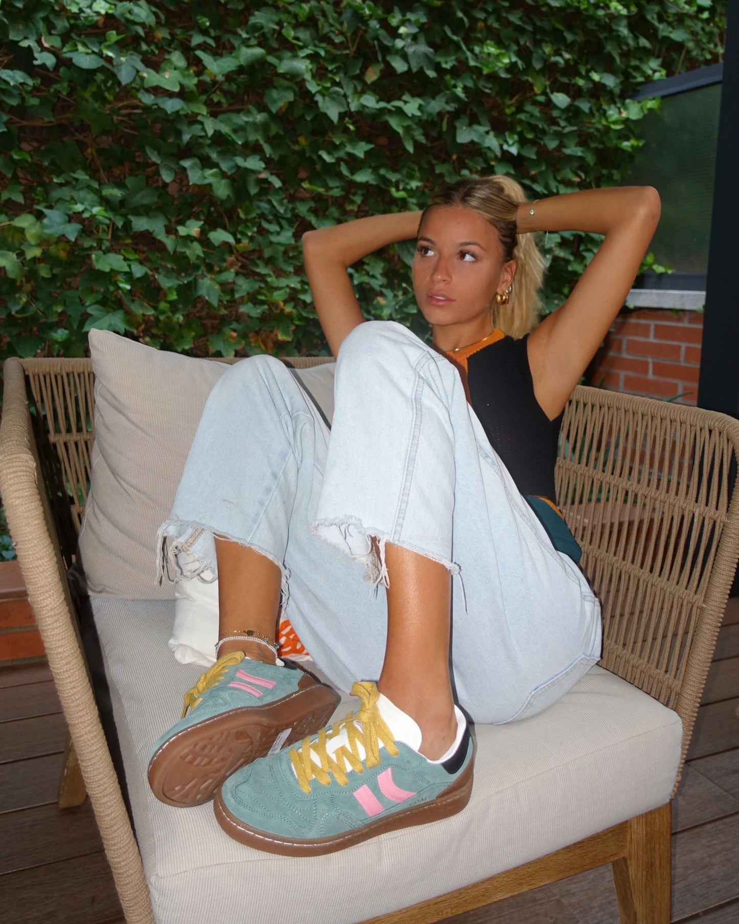 Zapatillas Goal - green forest (mujer)