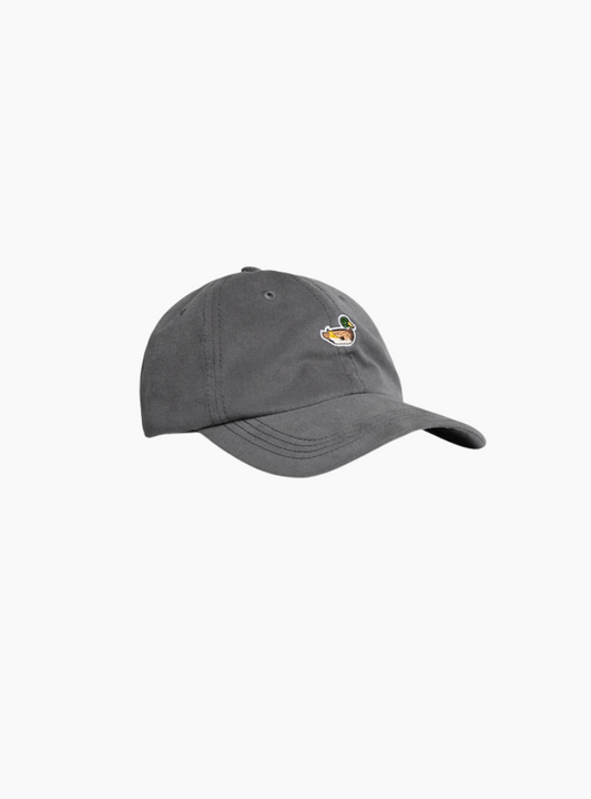 Gorra Edmmond Duck Patch gris 100% algodón con parche bordado