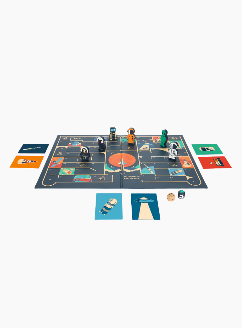 Juego de mesa Space Museum Balvi aventura espacial hasta 6 jugadores