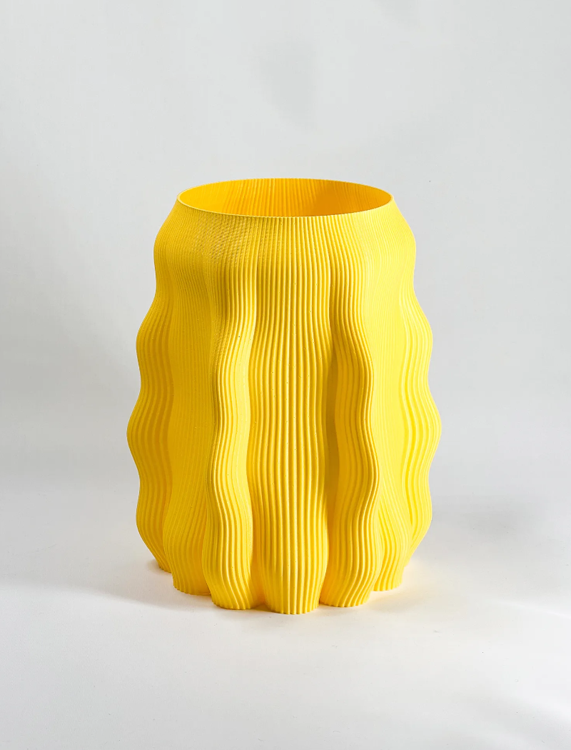 Jarrón Embruns - amarillo