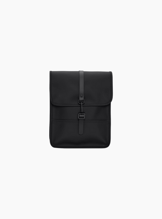 mochila rains backpack micro black negra impermeable unisex