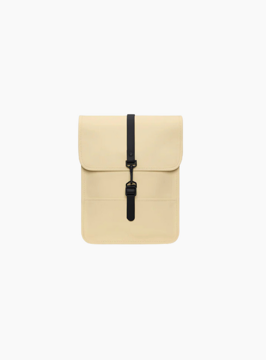mochila rains backpack micro gleam amarillo pastel impermeable unisex