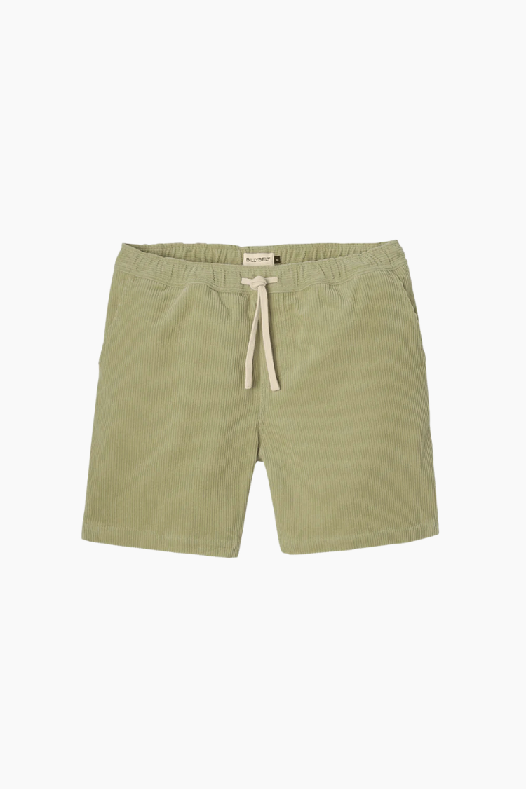 pantalon corto billybelt velvet anise hombre pana beige verano