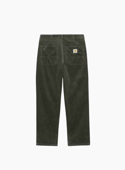 Pantalón Simple Pant Carhartt WIP Opuntia de pana verde corte recto