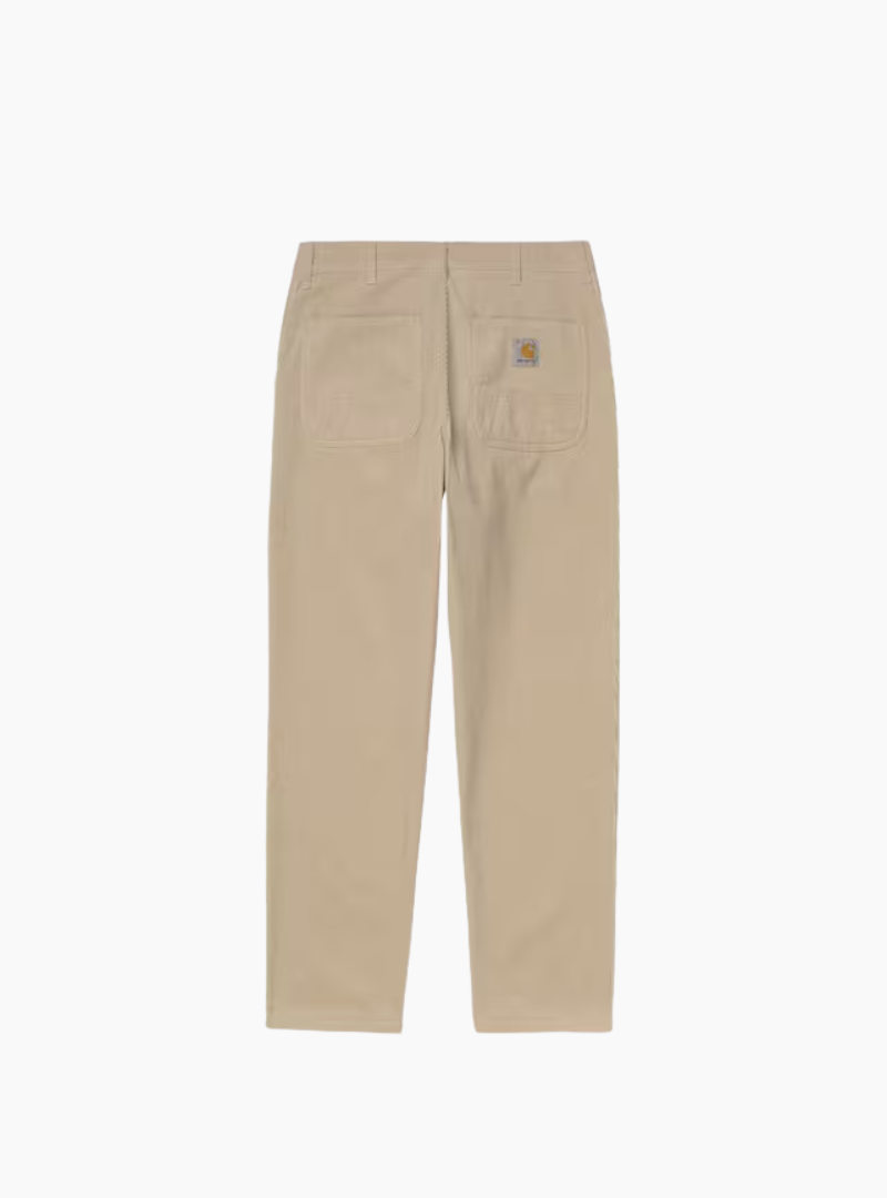 Pantalón Simple Pant Carhartt WIP Wall Rinsed de pana color arena
