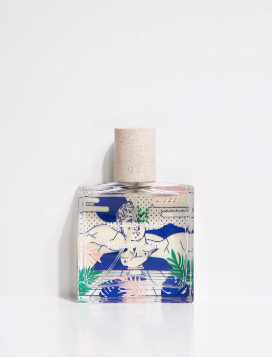 Perfume Maison Matine Hasard Bazar 50 ml unisex con notas de vainilla, haba tonka y pimienta de Sichuan.
