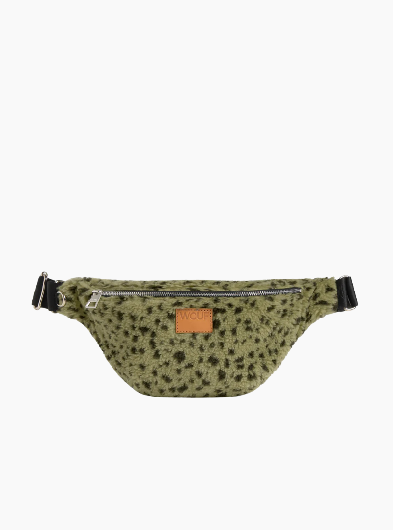 Riñonera Olivia Waistbag Wouf reciclada en tejido jacquard