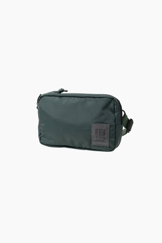 Riñonera Topo Designs Ripstop Belt Bag Forest de nylon reciclado