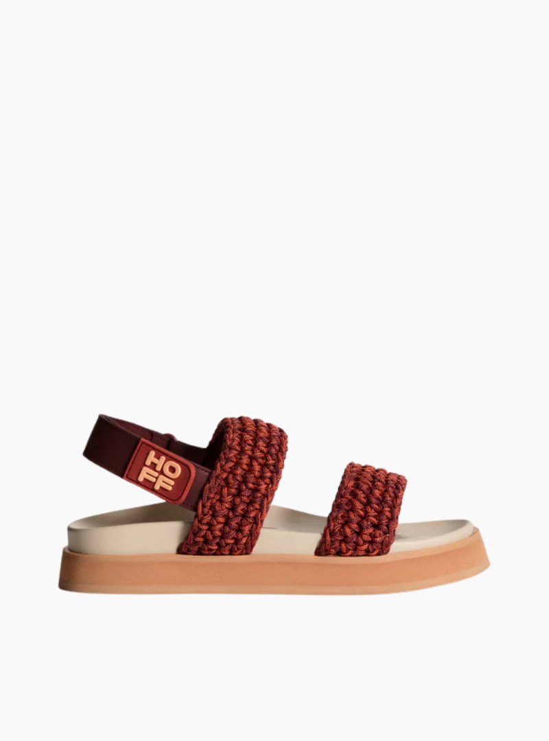 sandalia hoff galdana terracota mujer