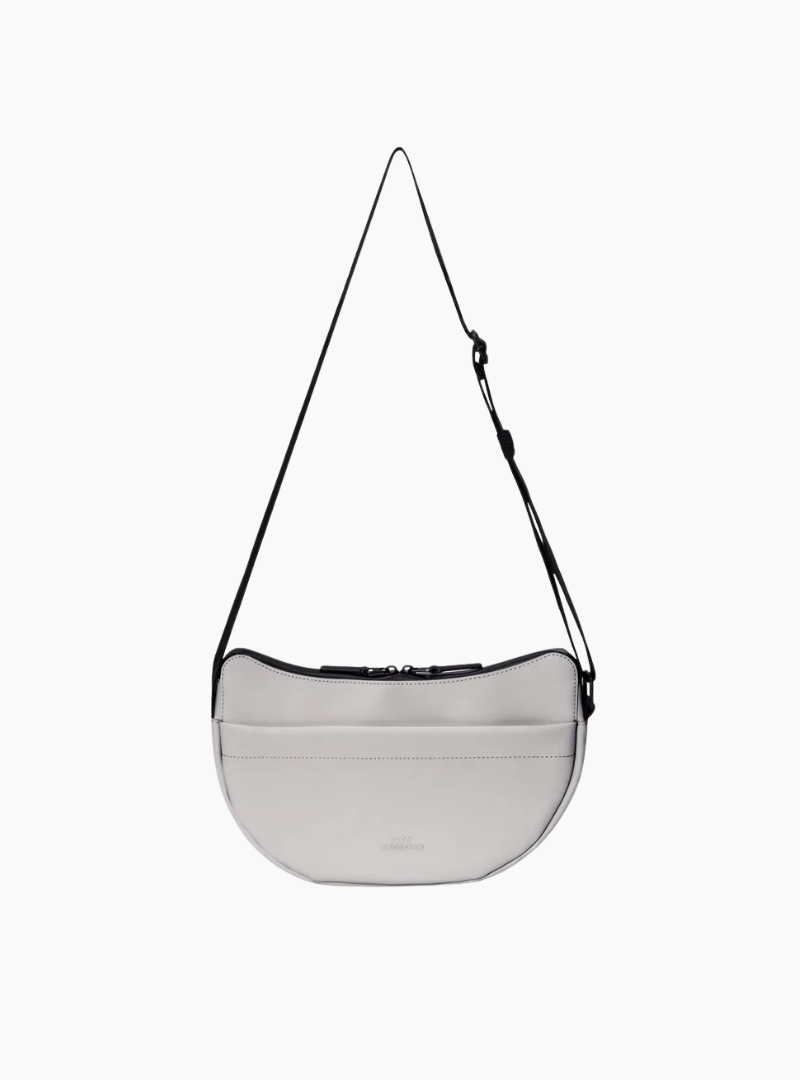 Bolso Ucon Acrobatics Alva Medium Glacier Grey vegano resistente al agua con bolsillos y correa ajustable