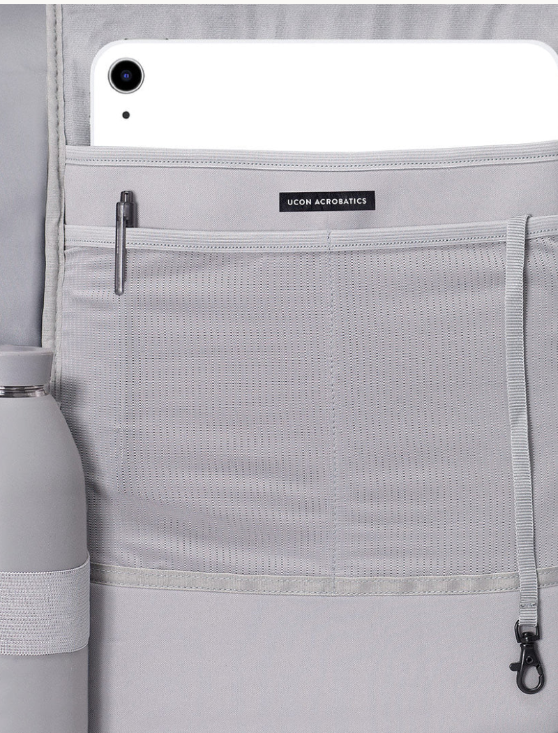 Mochila Hajo Macro Lotus - sage green