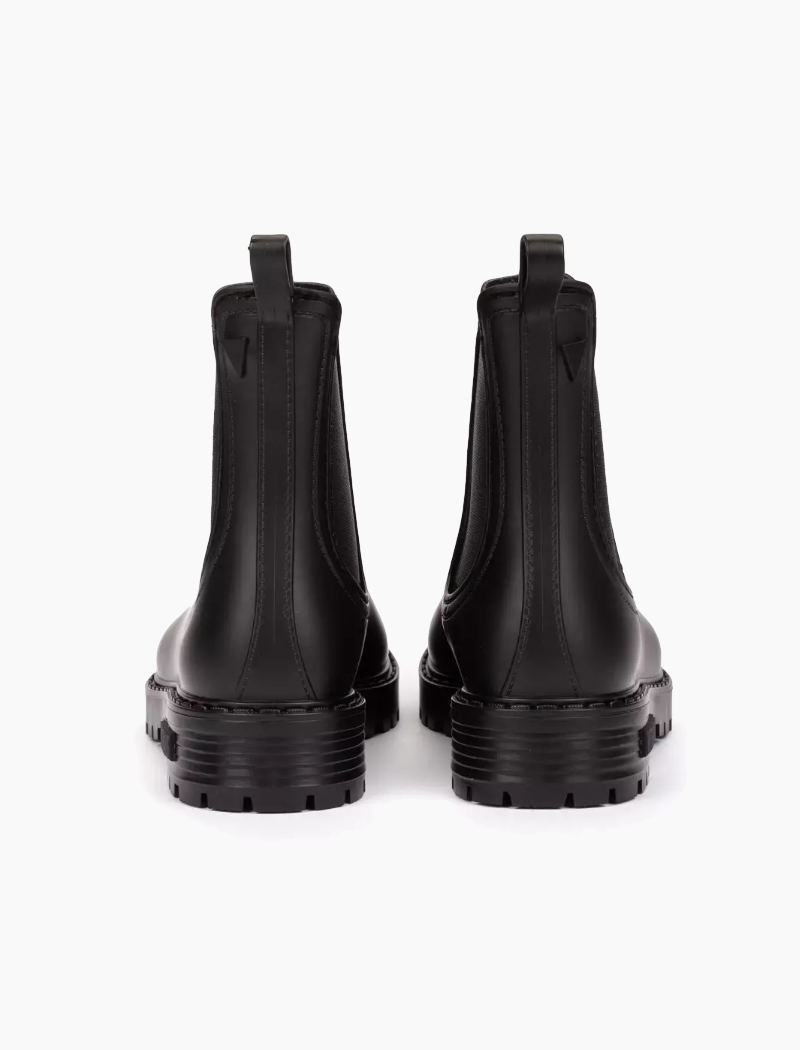 Botas de agua gaudi - mate negro