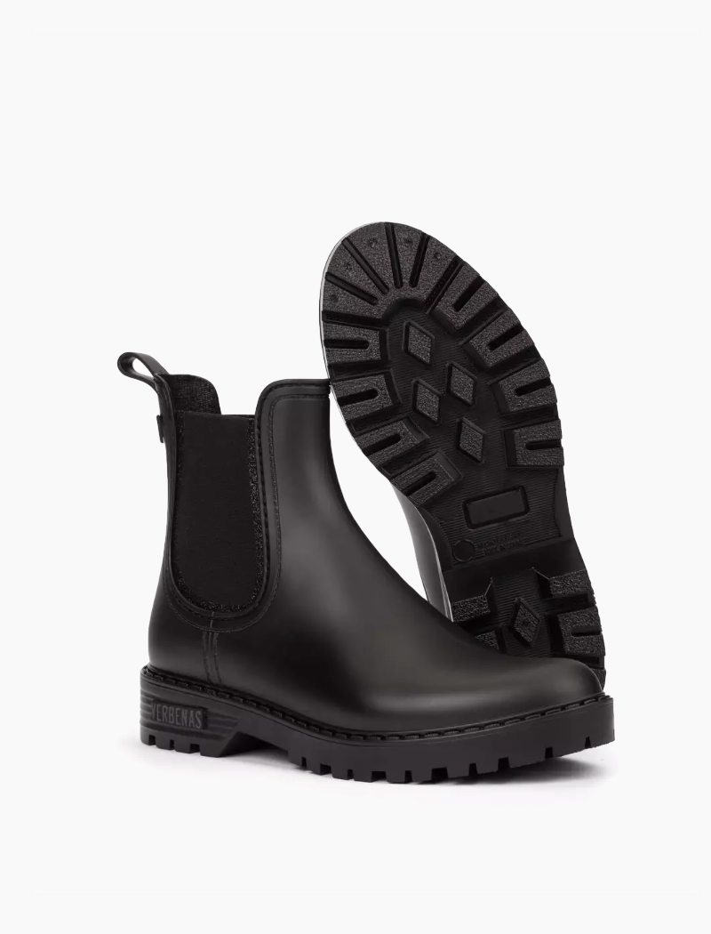 Botas de agua gaudi - mate negro