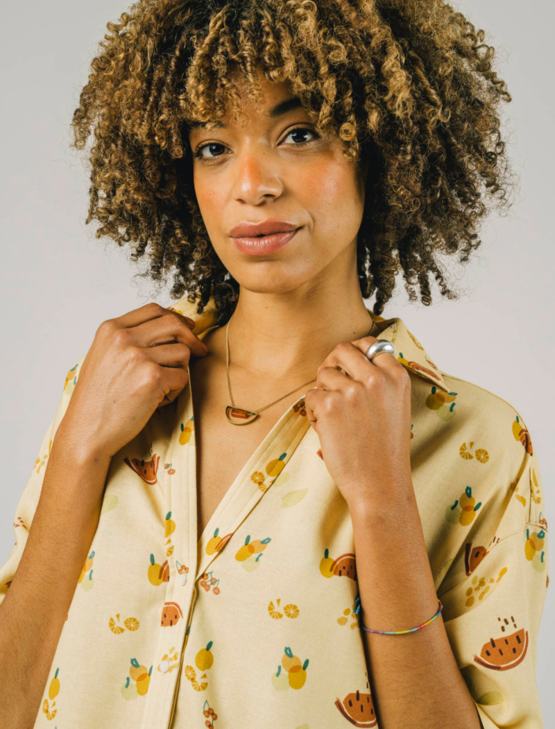 Blusa Aloha Fruits lemon
