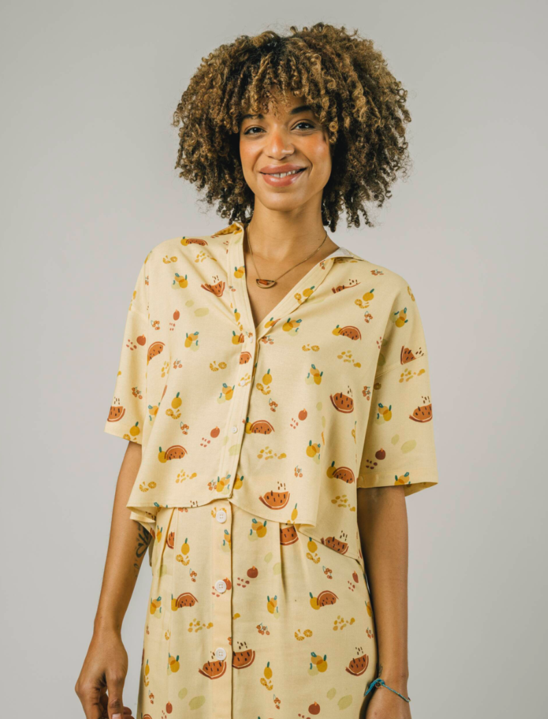Blusa Aloha Fruits lemon