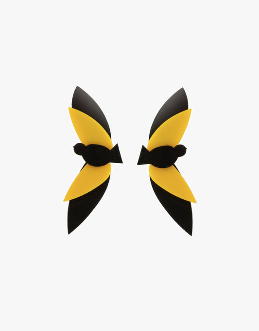 Pendientes ave del paraiso - Tequila Sunset