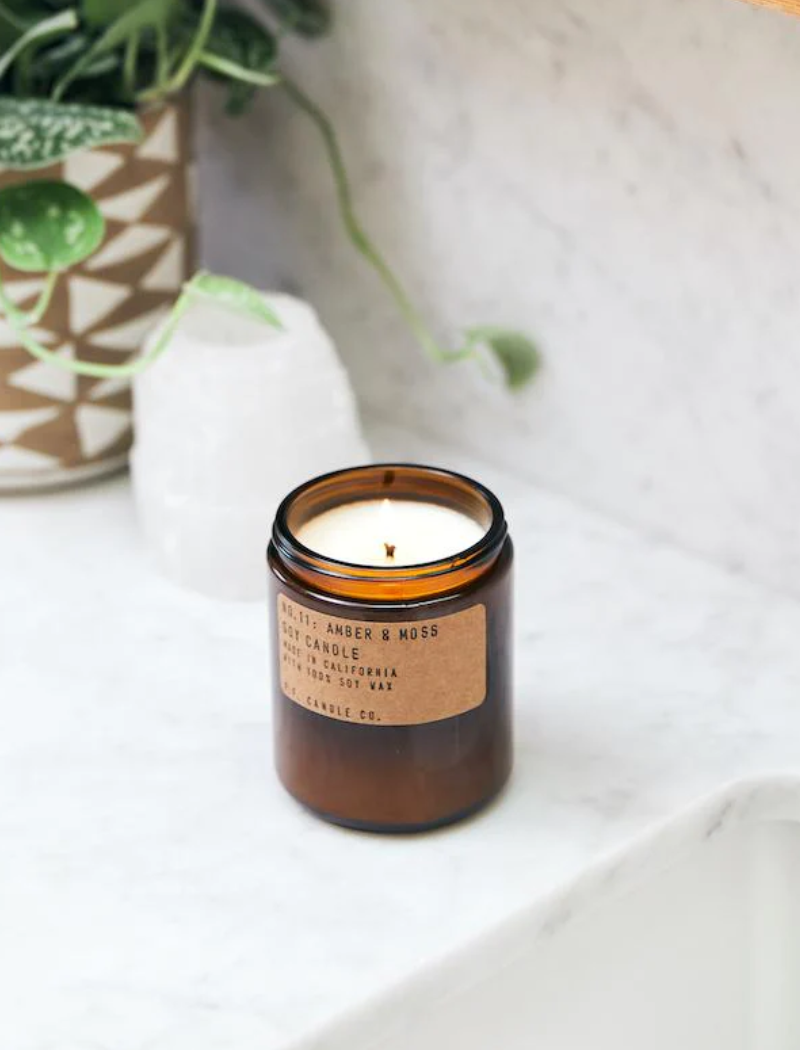 Vela aromática standard - NO. 11 Amber & Moss