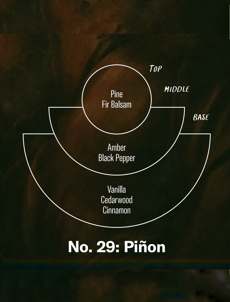 VELA AROMÁTICA NO. 29 - PIÑON