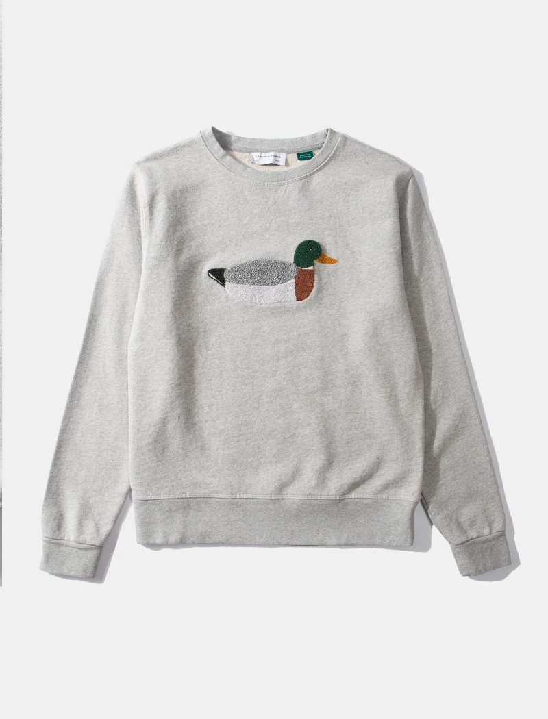 Sudadera duck hunt ns - plain grey melange