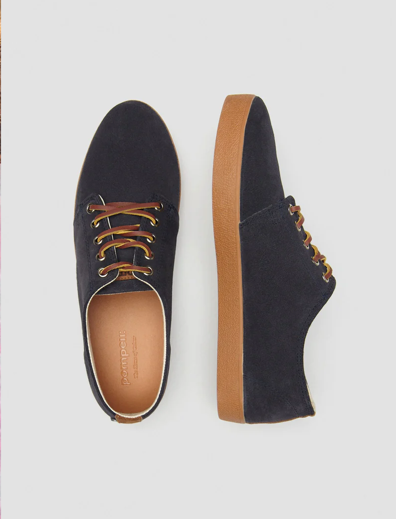 Zapatillas Higby Navy Caramel Hydro