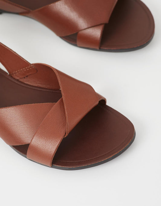 Sandalias Tia nipon - cognac - Tequila Sunset