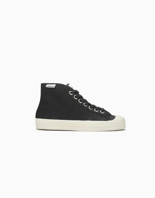 Zapatillas Novesta Star Dribble 60 Black unisex de caña alta en lona
