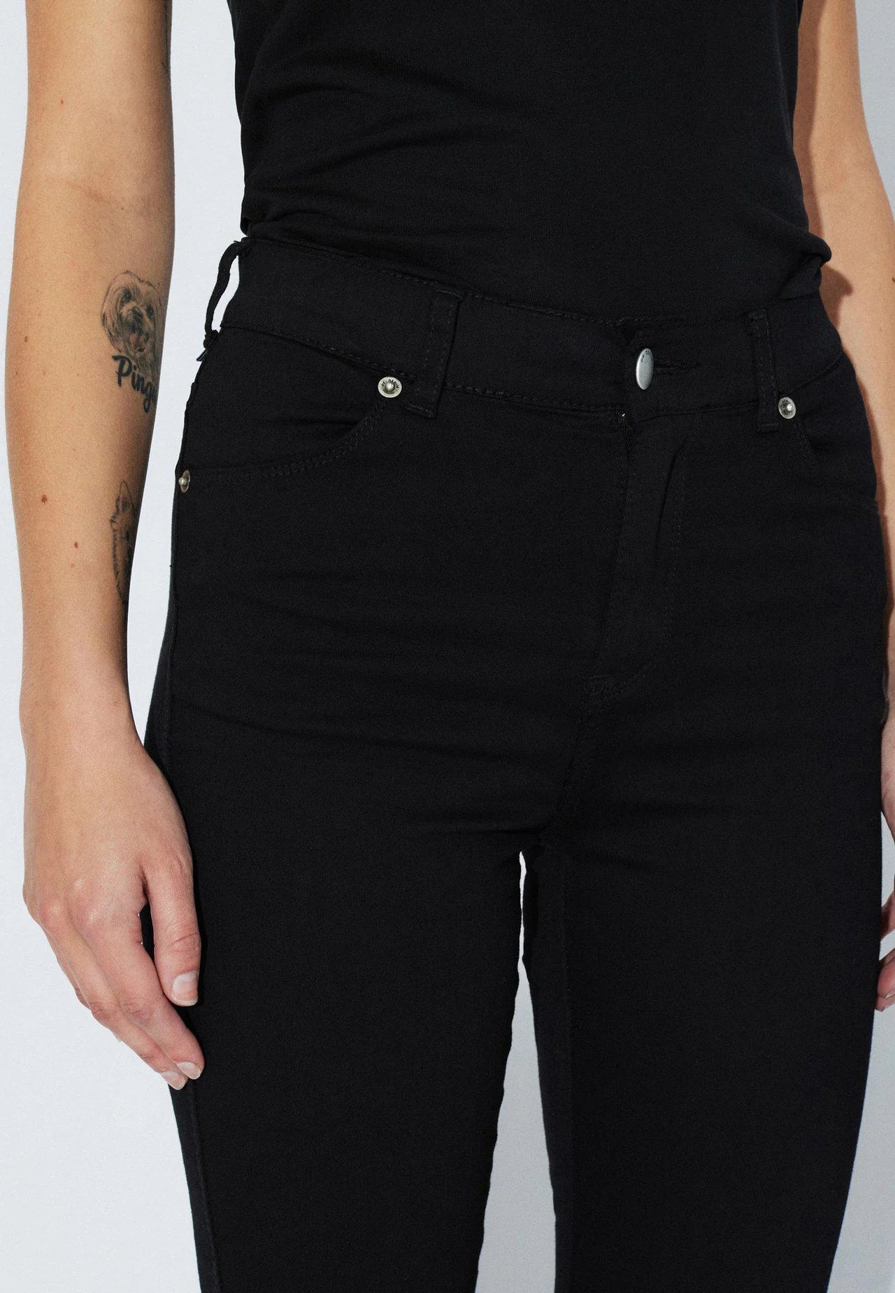 Vaqueros pitillo Lexy - black