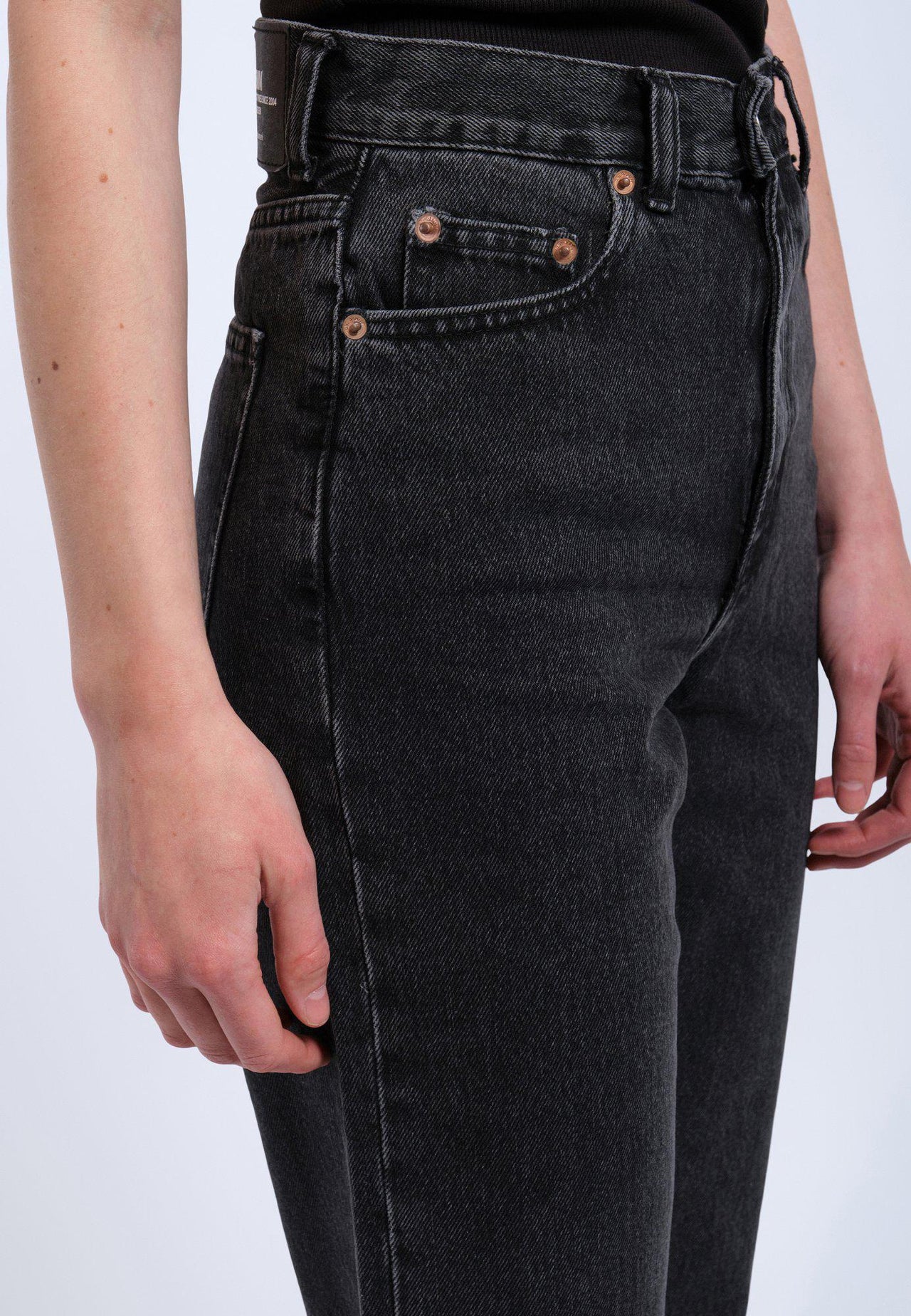 Vaqueros rectos Echo - Tar Retro Black