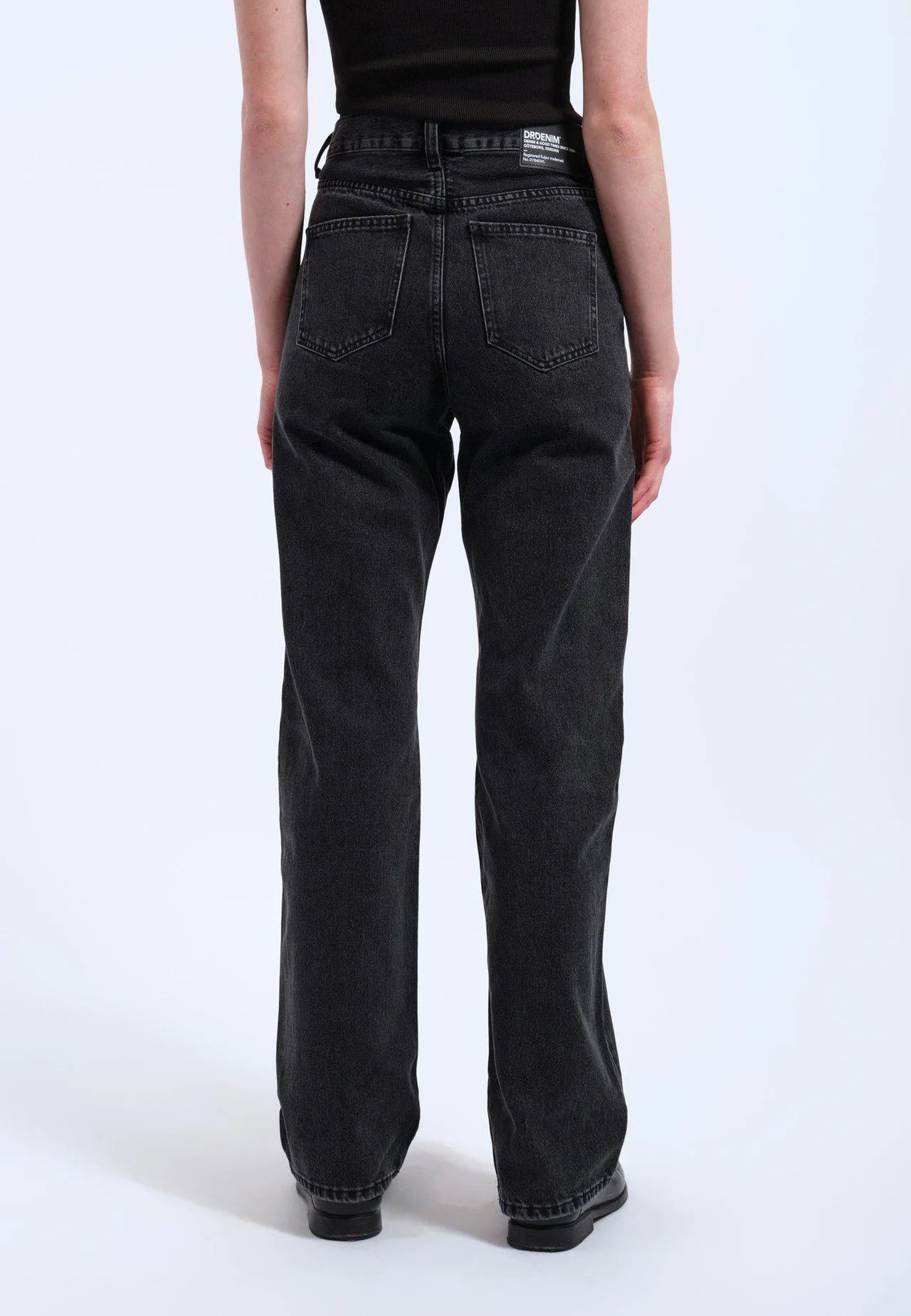 Vaqueros rectos Echo - Tar Retro Black