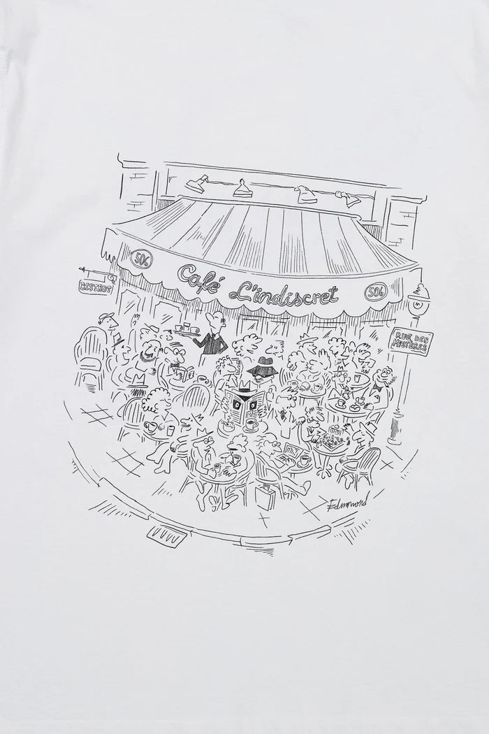 Camiseta L´indiscret - white