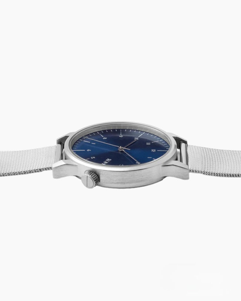 RELOJ WINSTON ROYALE SILVER BLUE