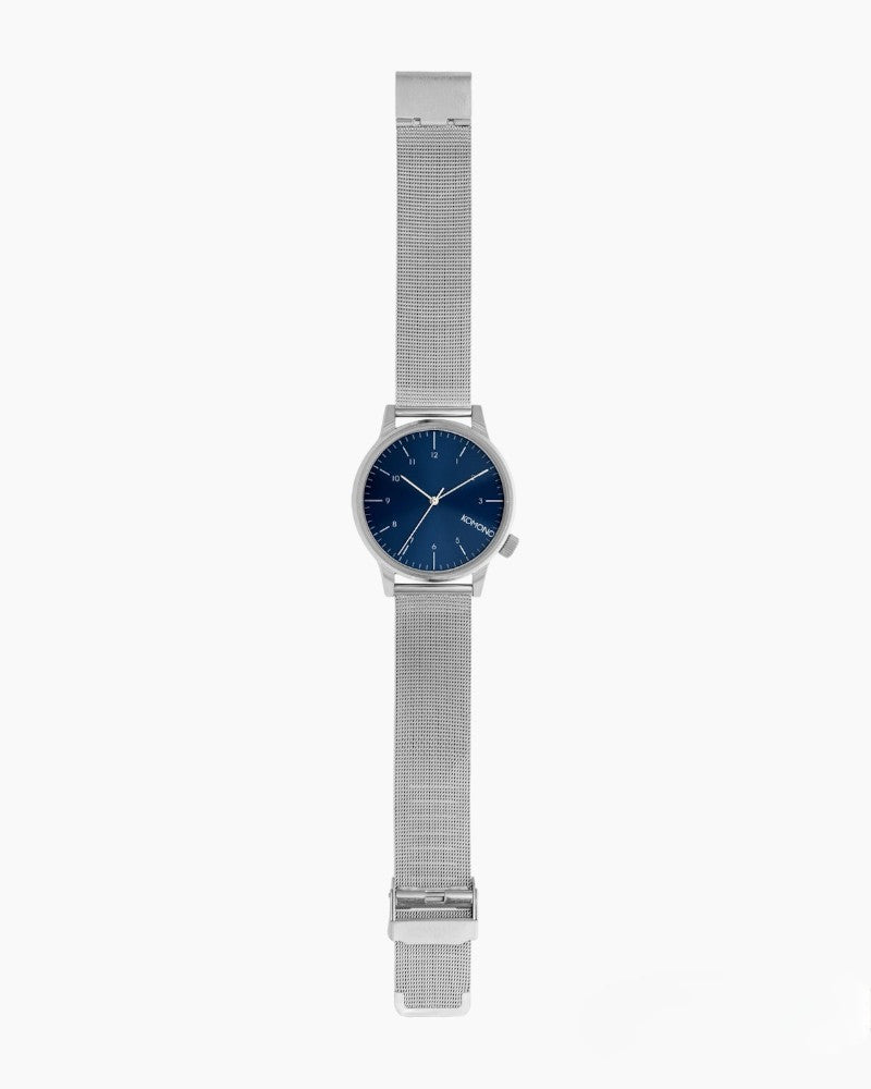 RELOJ WINSTON ROYALE SILVER BLUE