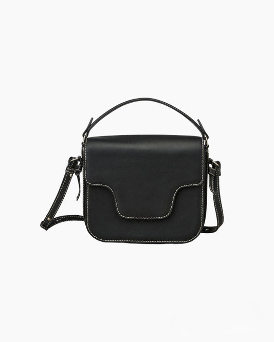 BOLSO PIEL IRIS - BLACK