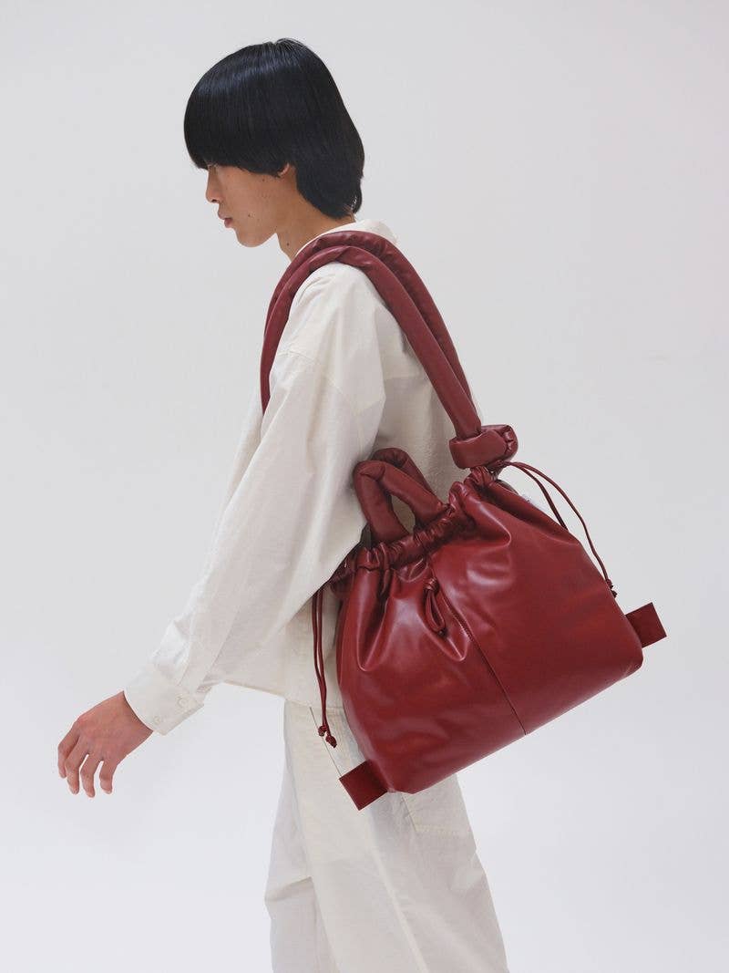 Ona Vegan Leather - cherry