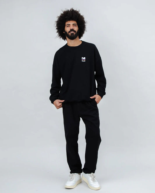 Sudadera oversized Kodak negra