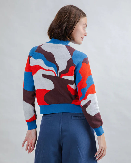 Jersey Corto Jacquard Sobremesa
