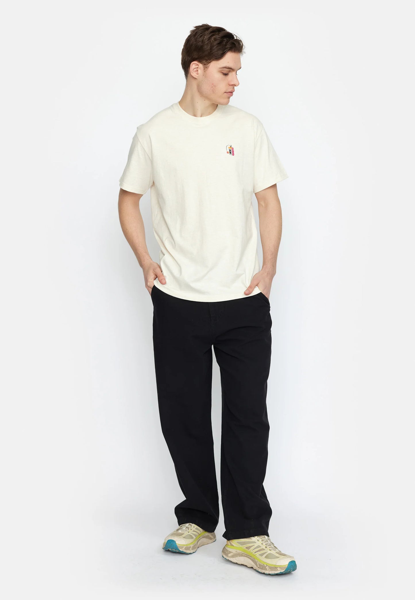Camiseta Wal Application - off white