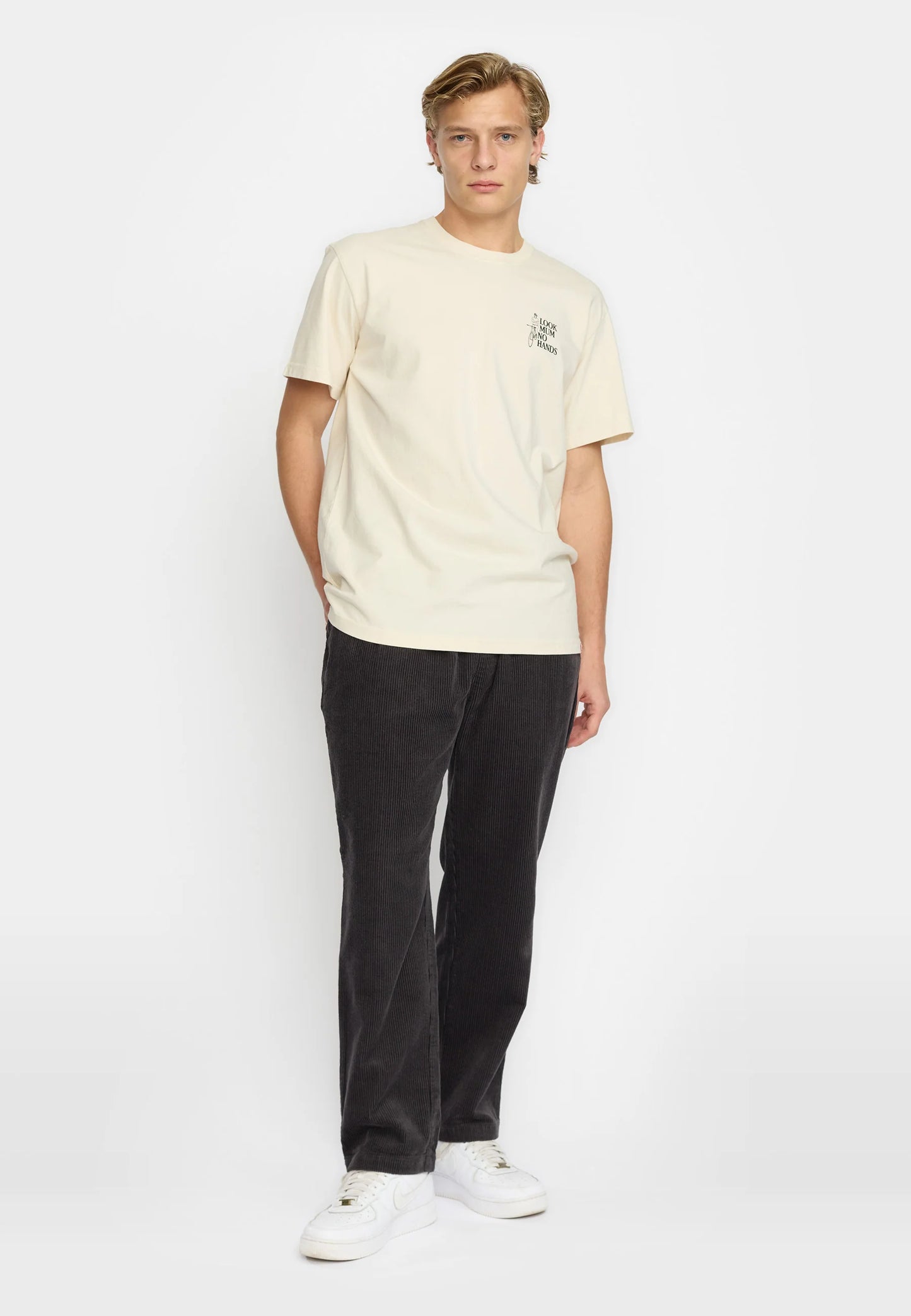 Camiseta Mum Application - off white
