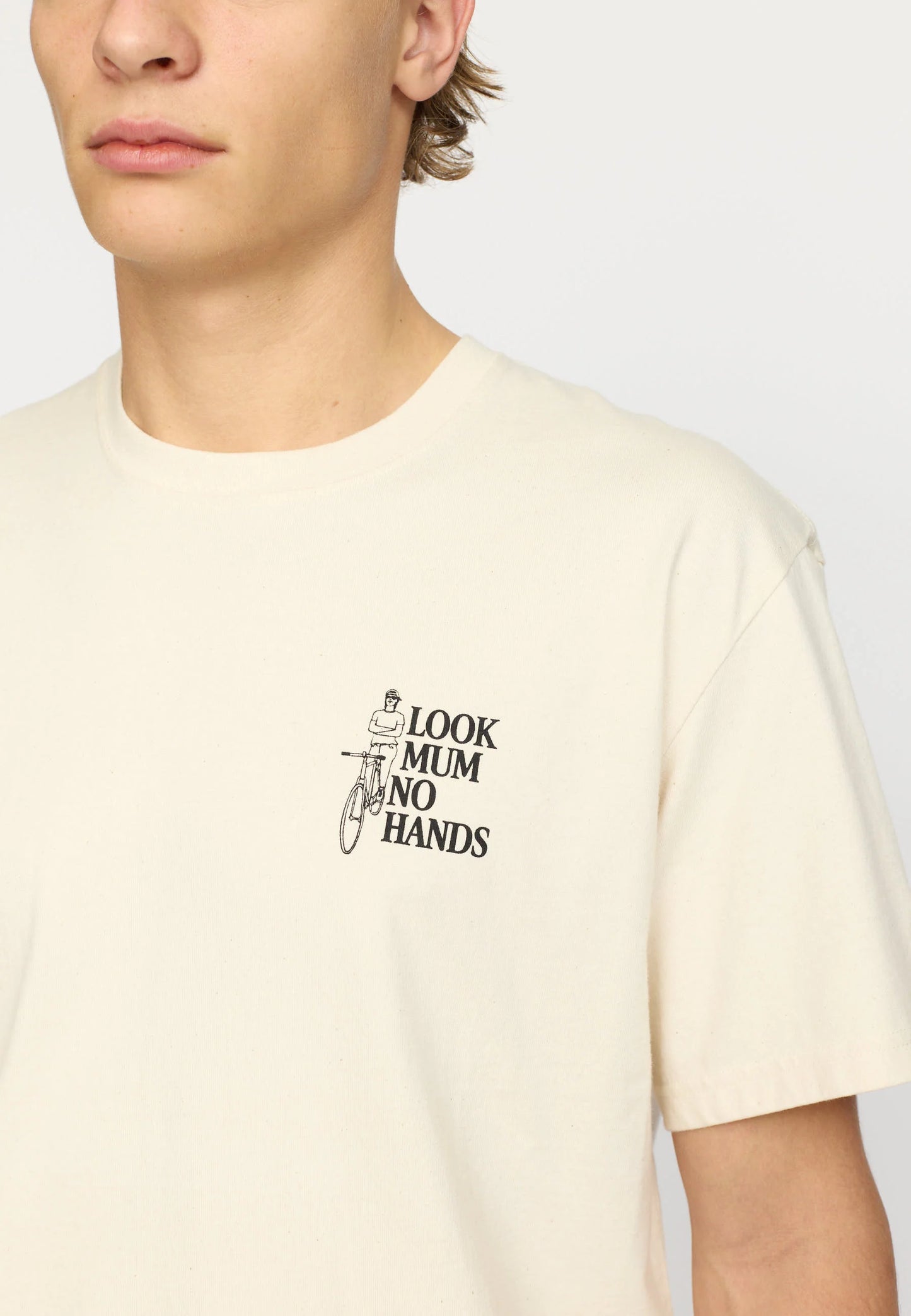Camiseta Mum Application - off white