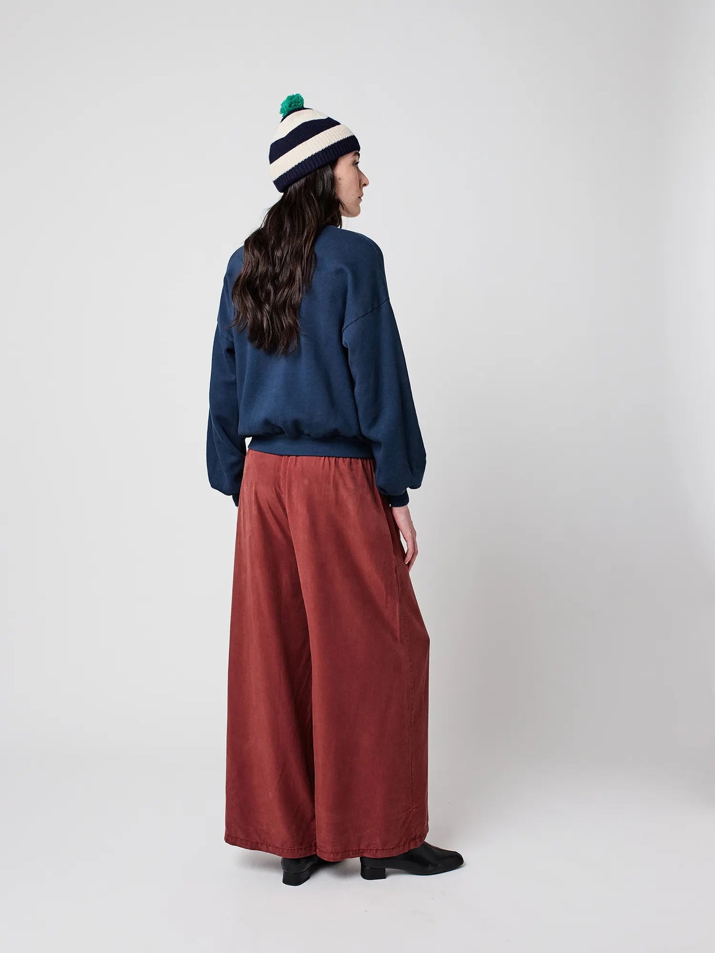 Sudadera Navy relaxed