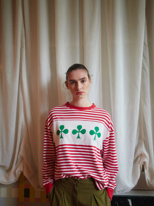 Camiseta Shamrock knitted striped