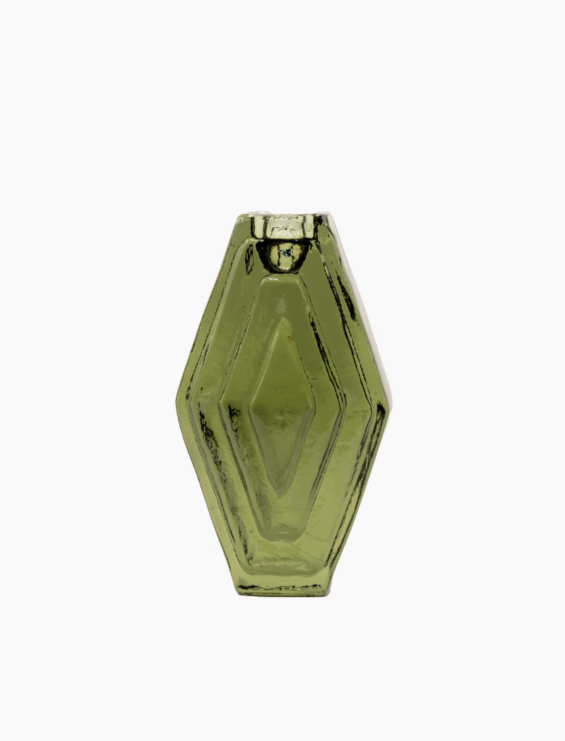 Portavelas INFINITE HEXAGON - SMOKEY GREEN