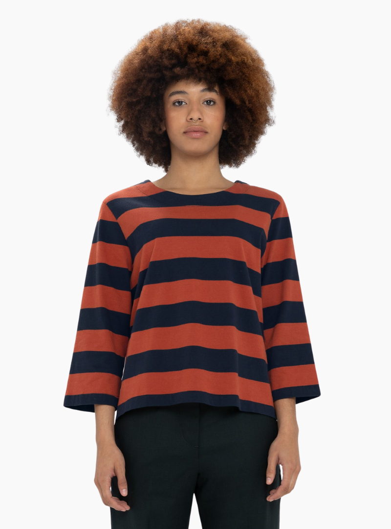 Camiseta Matxalen - dark blue / red clay