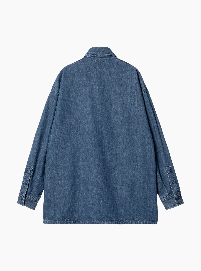 Chaqueta W' Glennon Shirt - blue (stone washed)