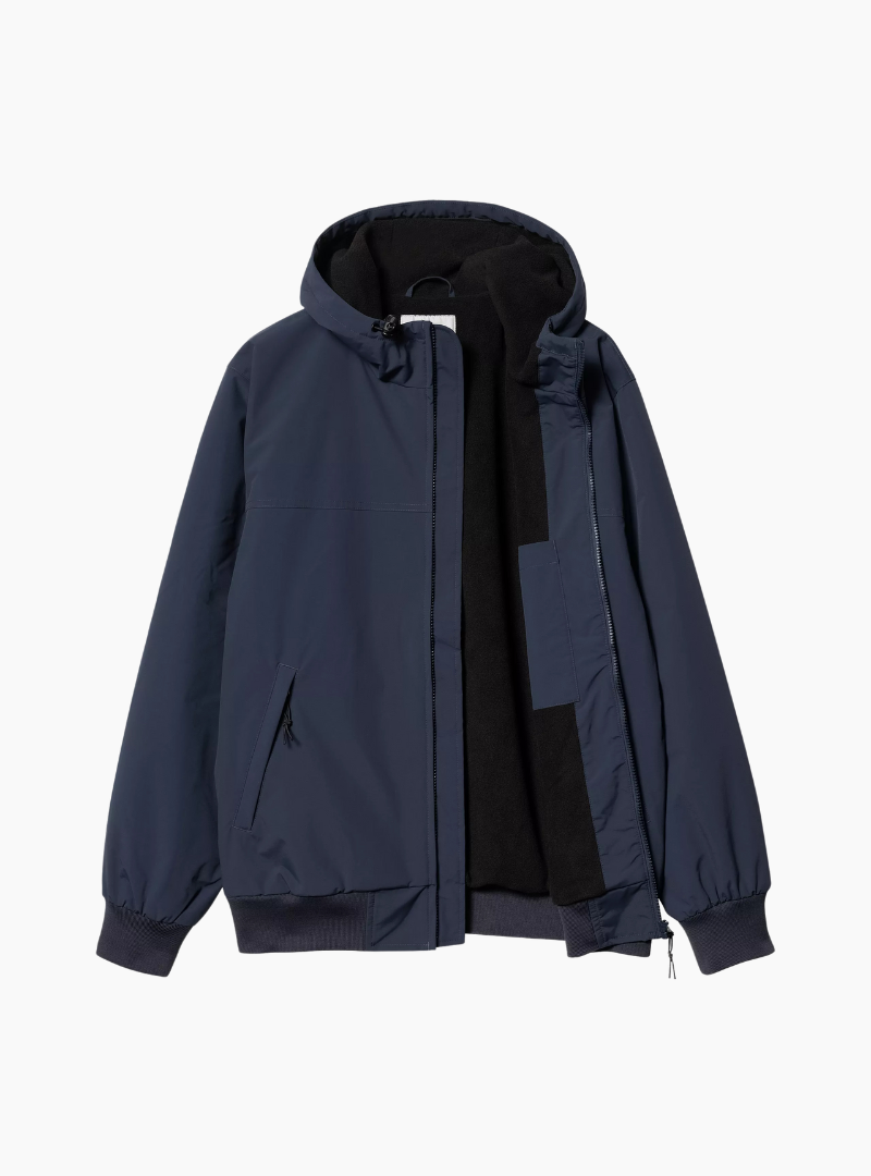 Chaqueta térmica Hooded Sail - air force blue / white