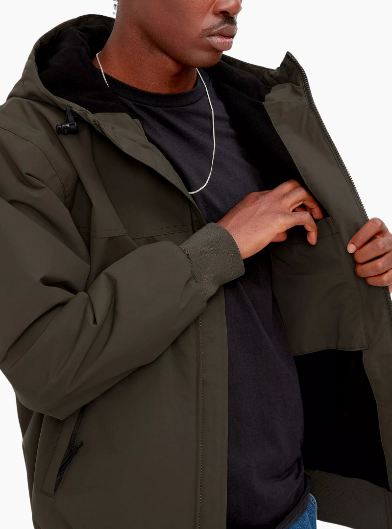 Chaqueta térmica Hooded Sail - cypress / black