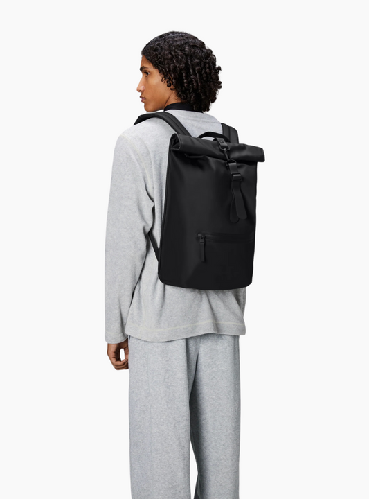 Rolltop Rucksack - black